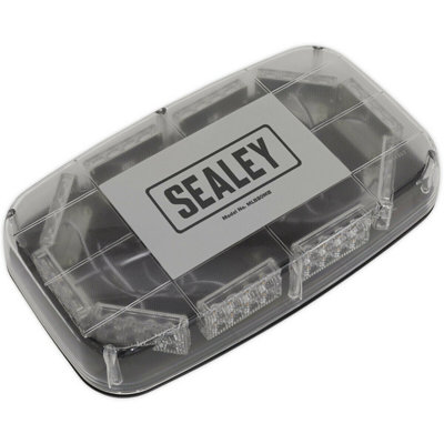 Magnetic Base Light Bar - Car Van LED Flashing Beacon 12V / 24V Cigarette Cable