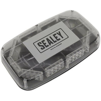 Magnetic Base Light Bar - Car Van LED Flashing Beacon 12V / 24V Cigarette Cable