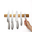 Magnetic Cutlery Rack Acacia for Kitchen, Home, Garage, Office and Shed