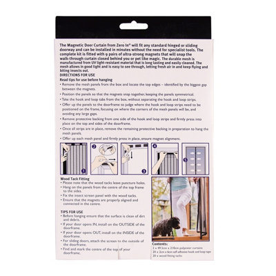 Magnetic Fly Screen Door Curtain Home Pest Control