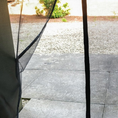 Magnetic Fly Screen, Heavy Duty Door Screen, Easy Installation Insect ...