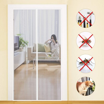 Magnetic Mosquito Net Door Window 120x220cm Anti Fly Insect Door ...