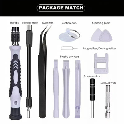 Magnetic Precision Screwdriver Set Computer Pc Phone Repair Tool Kit ...