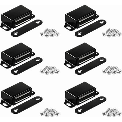 Magnetic Snappers 6pcs Door Magnets for Cabinet Doors Stainless Steel ...