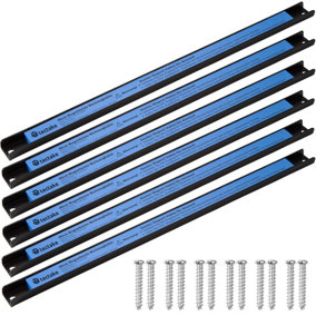 Magnetic strips 46cm - black/blue