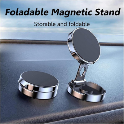 Universal 360° Magnetic Air Vent Car Mount – Phone Holder For IPhone, Samsung, Android – Black