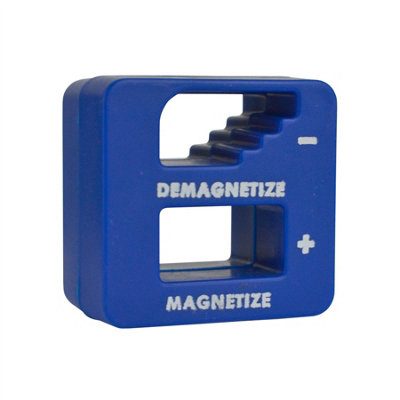 Magnetisierer & Entmagnetisierer Tool | Für Schraubendreher, Werkzeuge & Schrauben | Ohne Strom, Gelbes Gehäuse