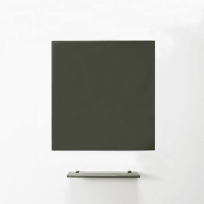 MagniPlan Magnetic Glass Wipe Board for Office, Meeting Room, Classroom and Home Office - 600mm x 450mm - Grey Price Comparisons | Compare The Build