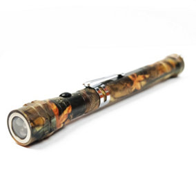 MagTorch Magnetic Torch with Extendable Flexible LED Light for DIY, Crafts, Carpentry and Tradesmen - Camo