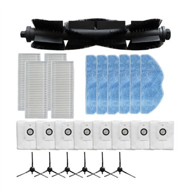 Main Brush Filter Mop Pad Wipe Dust Bag Side for RE4 Plus/RE5 Plus Part ...