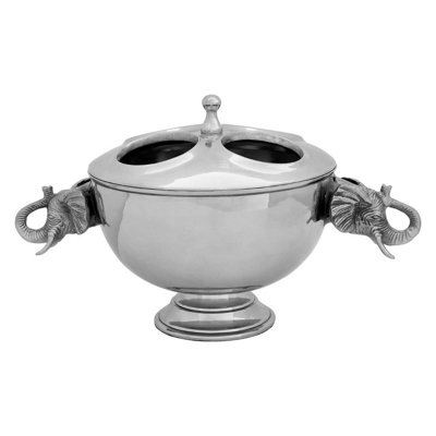 Edelstahl-Weinkühler Von Premier Housewares – Glänzender Zylindrischer Kühler Für Weinflaschen, Ideal Für Partys & Dinner