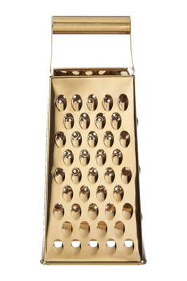 Maison by Premier Alchemist Large Gold Finish Grater