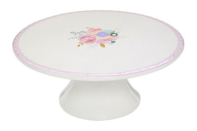Maison by Premier Amelie Floral Pattern Cake Stand