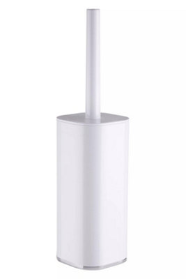 Maison by Premier Ando White Acrylic Toilet Brush Holder