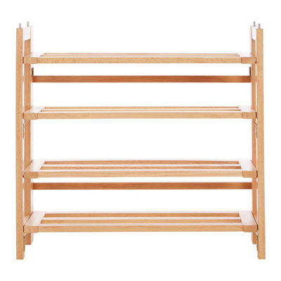 Maison by Premier ARLA 4 Tiers Folding Shoe Rack