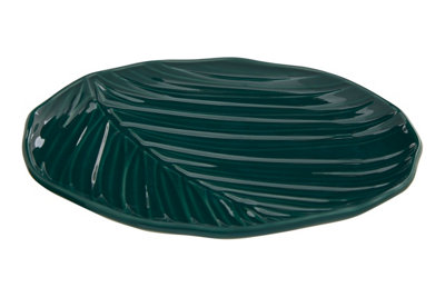 Maison by Premier Bali Dark Green Canape Plate