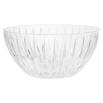 Maison by Premier Beaufort Crystal Large Clear Bowl
