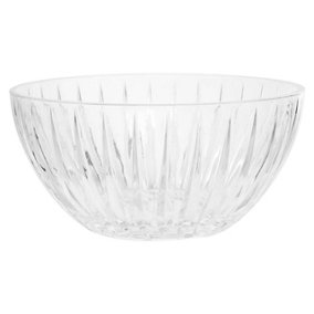 Maison by Premier Beaufort Crystal Large Clear Bowl