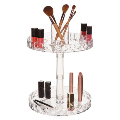 Maison by Premier Beauty Two Tier Round Cosmetic Organiser