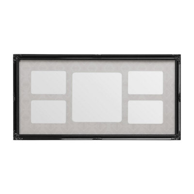 Maison by Premier Black 5 Photo Multi Photo Frame