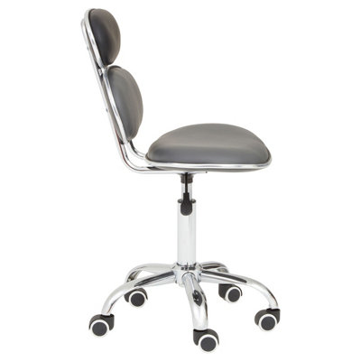 Maison by Premier Black PU Home Office Chair