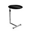 Maison by Premier Black Tempered Glass Snack Table