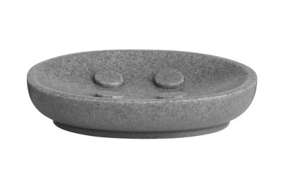 Maison by Premier Canyon Grey Stone Soap Dish DIY at B&Q