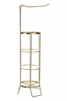 Maison by Premier Champagne Gold Toilet Roll Holder Price Comparisons | Compare The Build
