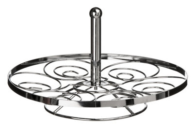 Maison by Premier Chrome 6 Cup Cake Stand