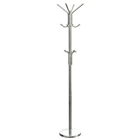 Maison by Premier Chrome Floor Standing Coat Stand
