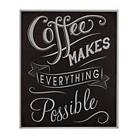 Maison by Premier Coffee Makes Everything Wall Plaque