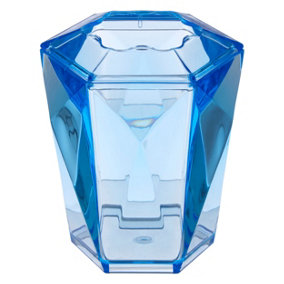 Maison by Premier Dow Blue Acrylic Toothbrush Holder