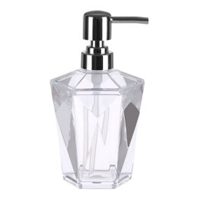 Maison by Premier Dow Clear Acrylic Lotion Dispenser