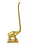 Maison by Premier Fauna Gold Finish Elephant Toilet Roll Holder