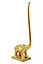 Maison by Premier Fauna Gold Finish Elephant Toilet Roll Holder