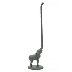 Maison by Premier Fauna Grey Elephant Toilet Roll Holder With Tail