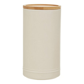 Maison by Premier Fenwick Large Cream Storage Canister - Single Canister