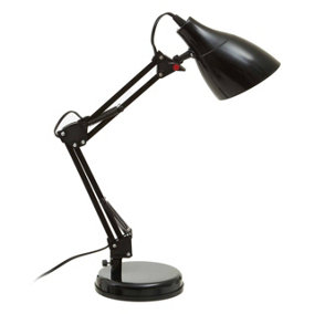Maison by Premier Finley Black Desk Lamp