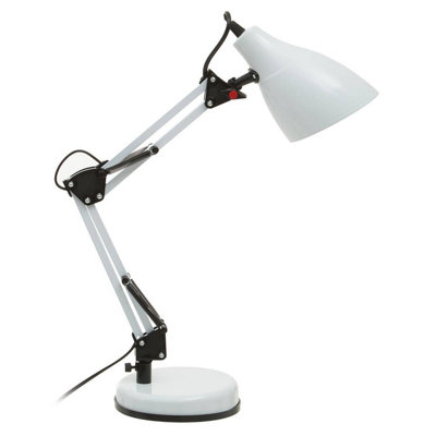 Maison by Premier Finley White Desk Lamp