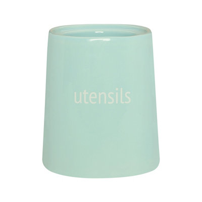 Maison by Premier Fletcher Blue Utensil Jar