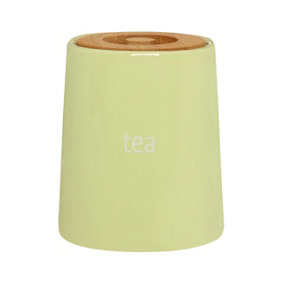 Maison by Premier Fletcher Green Ceramic Tea Canister - Single Canister