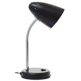 Maison by Premier Flexi Matte Black Desk Lamp
