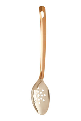 Maison by Premier Freya Shiny Copper Finish Slotted Spoon