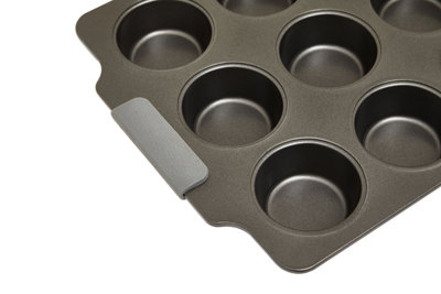 Maison by Premier From Scratch Grey Twelve Cup Muffin Tray