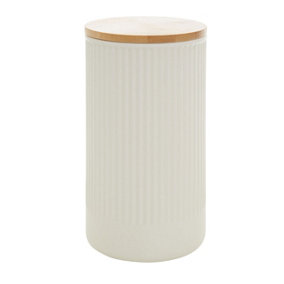 Maison by Premier Geome Cream Storage Canister - 1250ml - Single Canister