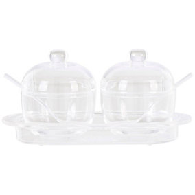 Maison by Premier Gozo Set Of 2 Condiment Containers