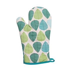 Maison by Premier Green Leaf Single Oven Glove