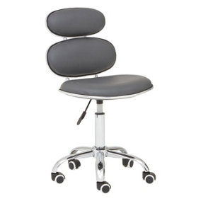 Maison by Premier Grey PU Home Office Chair