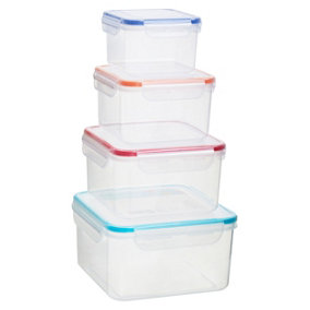 Maison by Premier Herrela 4Pc Square Food Containers