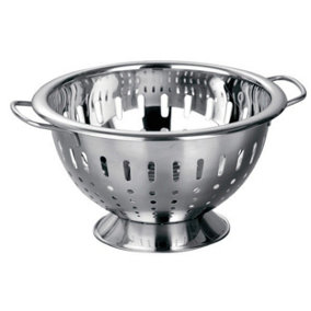 Maison by Premier Hollis Brushed Stainless Steel Finish Colander